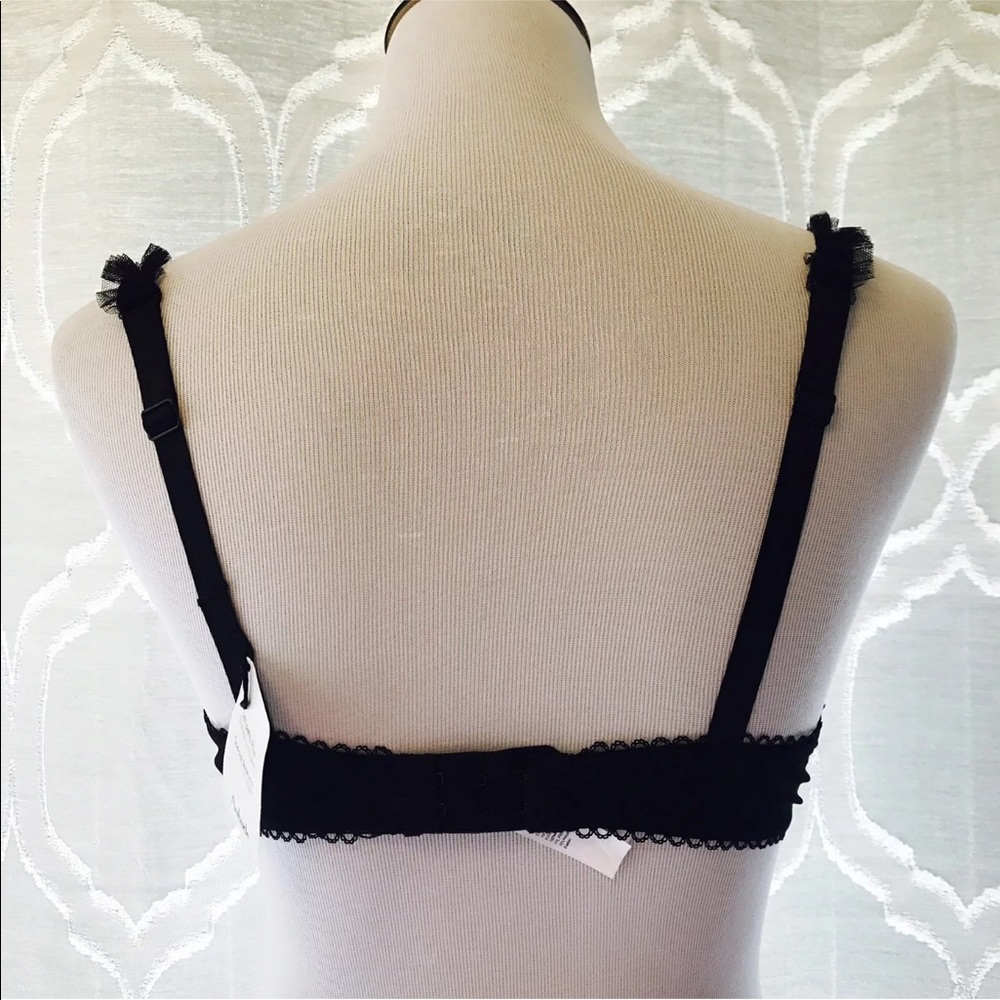 Sold Aubade Black Polka Dot Extrait De Flirt Bra - Picture 4 of 7